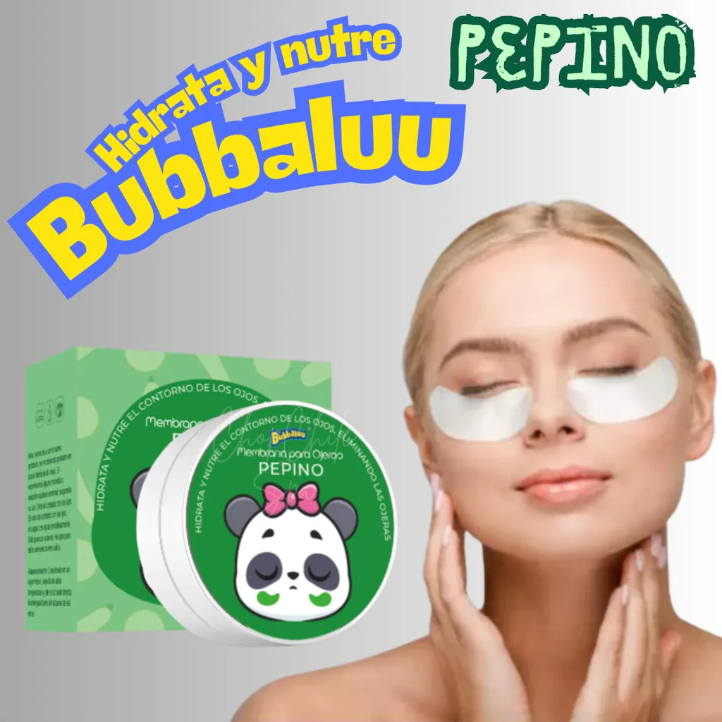 Parche Facial Anti Ojeras Con Extracto De Pepino