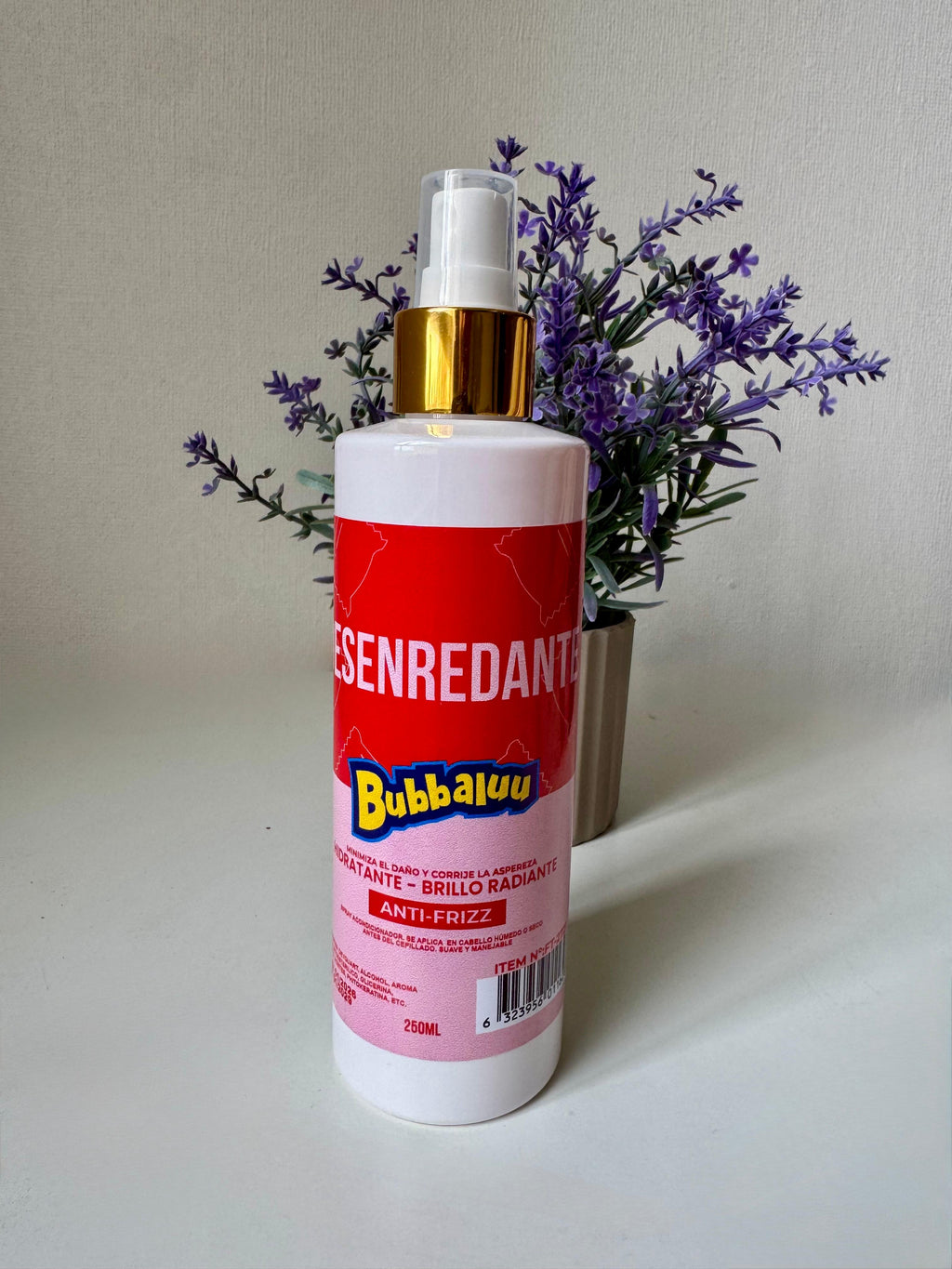 Desenredante Capilar Abrillantador mas Hidrata Antifrizz FRUTILLA 250ml