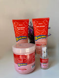 kit Capilar Anticaída Shampoo,bálsamo,crema y serum Frutilla