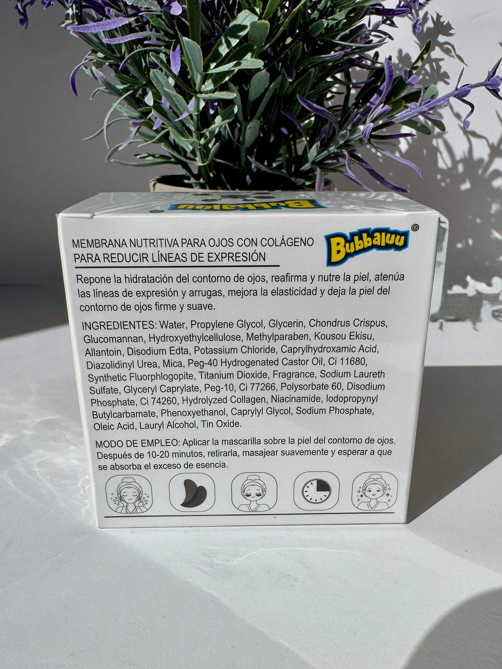 Parche Facial Anti Ojeras Con Extracto De COLAGENO