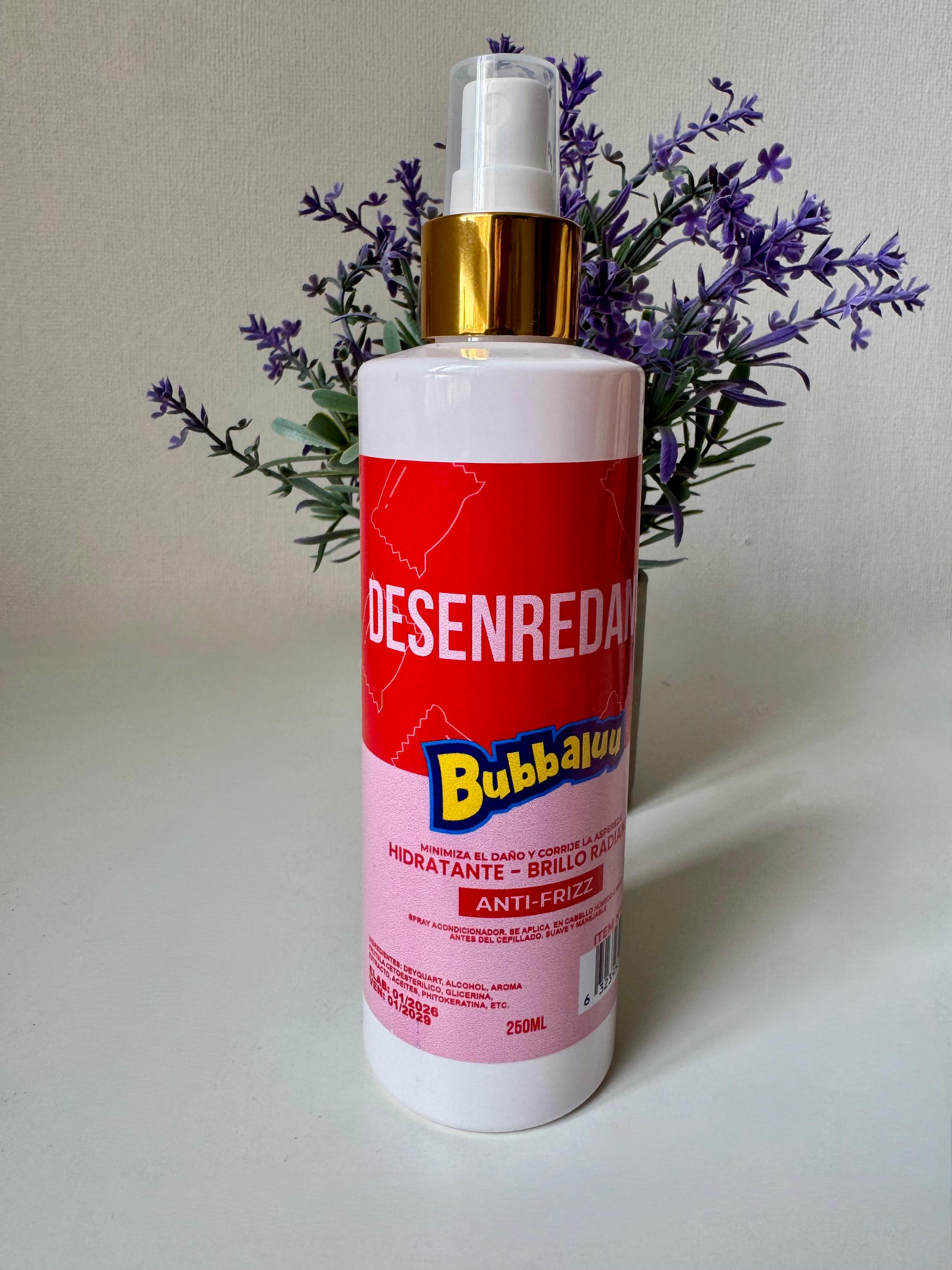 Desenredante Capilar Abrillantador mas Hidrata Antifrizz FRUTILLA 250ml