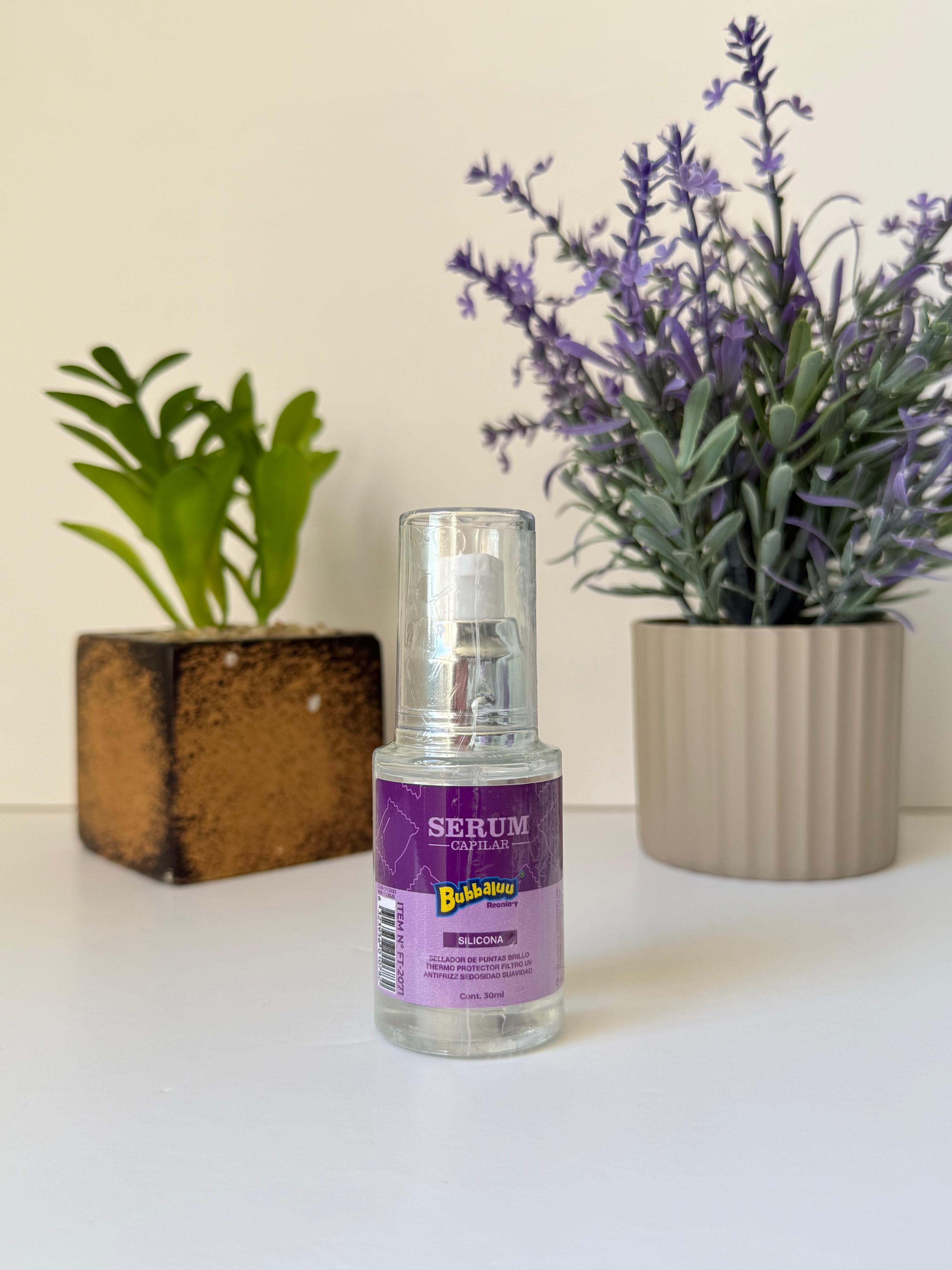 Serum Capilar Bubbaluu uva Silicona 30ml
